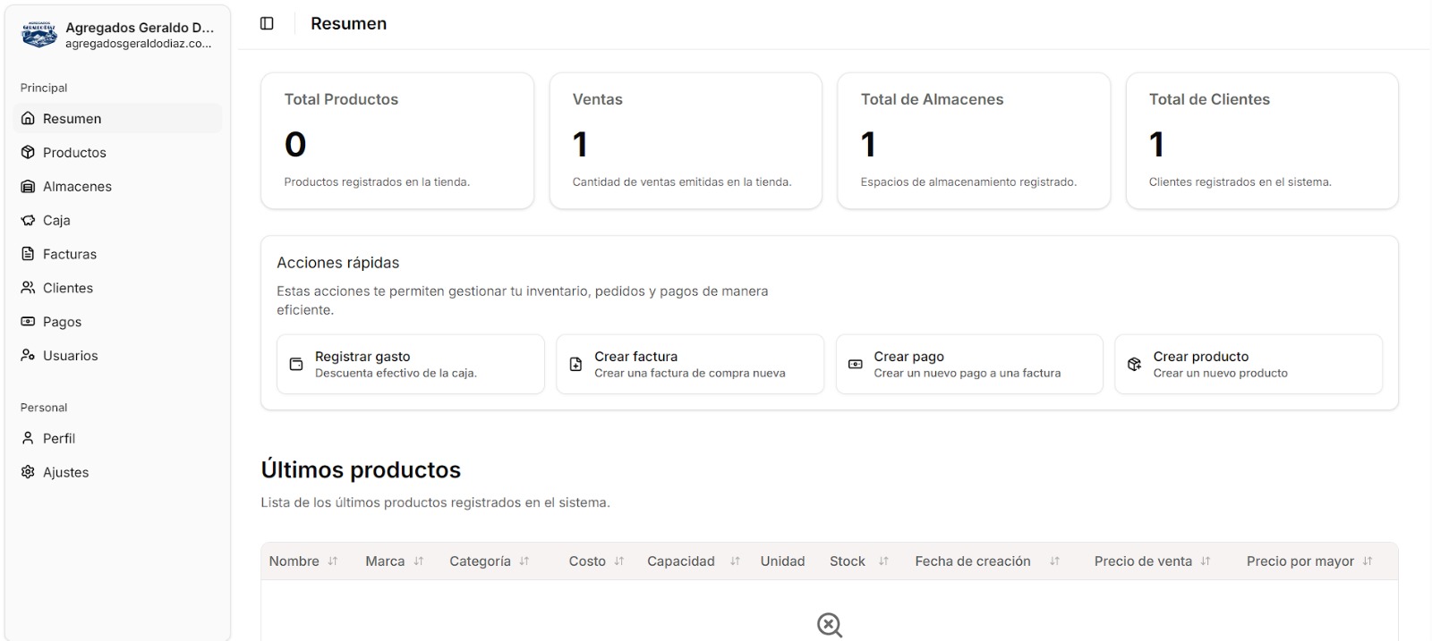 Agregados Geraldo Diaz